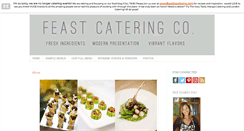 Desktop Screenshot of feastcateringco.com